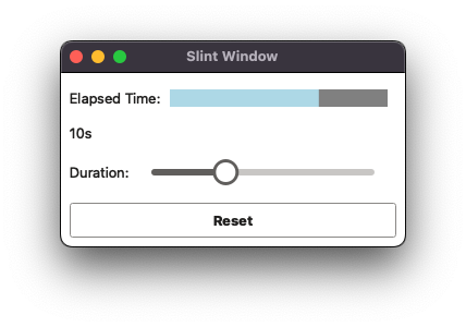 7GUI Timer task